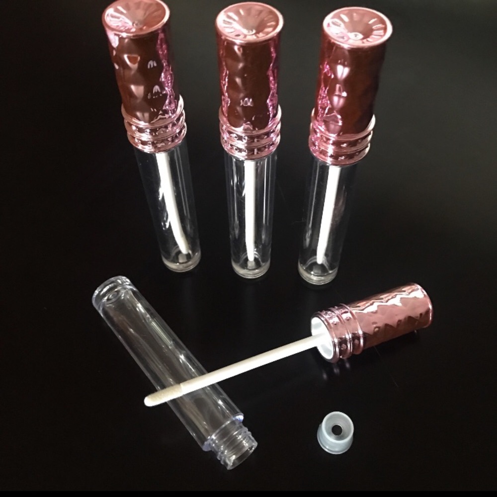 Empty Rose Gold Lip Gloss Tubes 10 pc